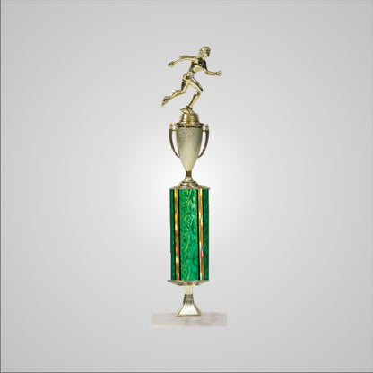 18.5" Trophy wide column with Riser and Cup