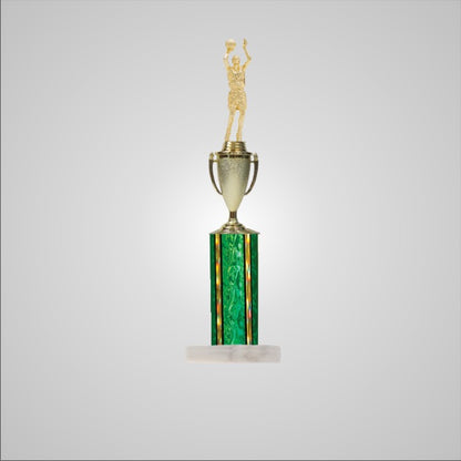 16.5" Trophy wide column with Cup