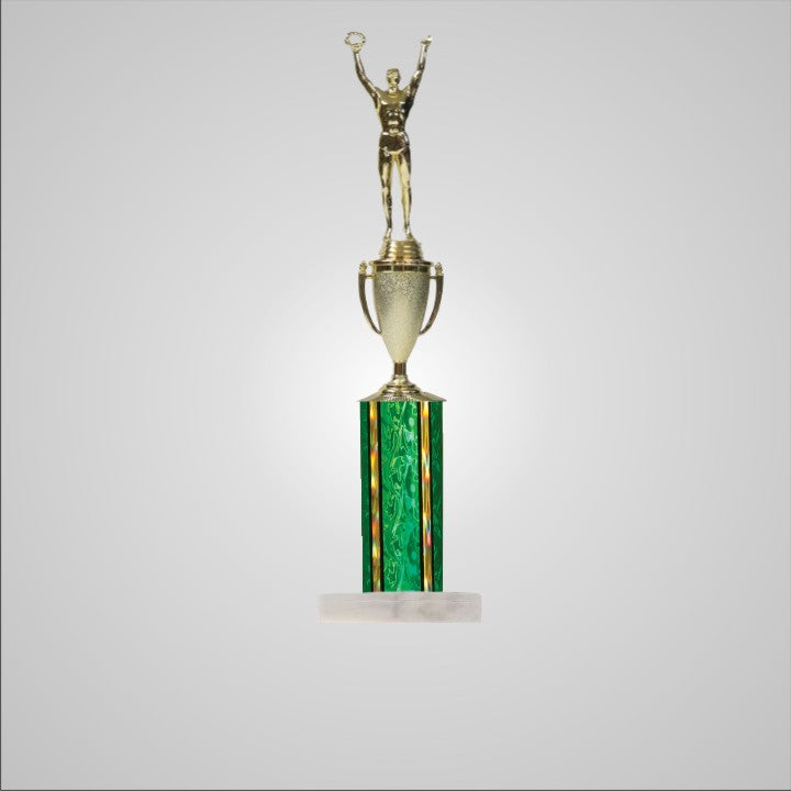 16.5" Trophy wide column with Cup
