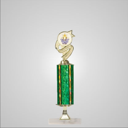 14" Trophy wide column with Riser