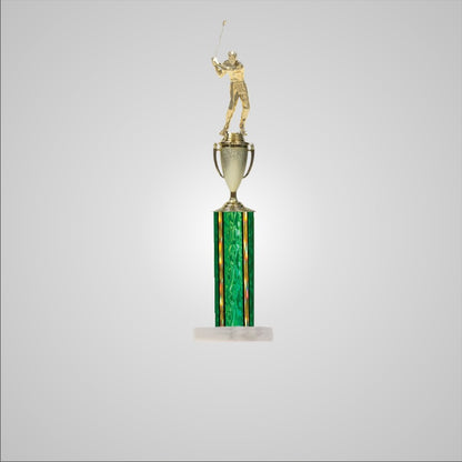 18.5" Trophy wide column with Cup