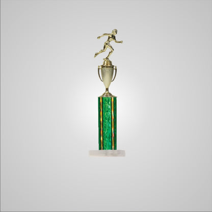 18.5" Trophy wide column with Cup