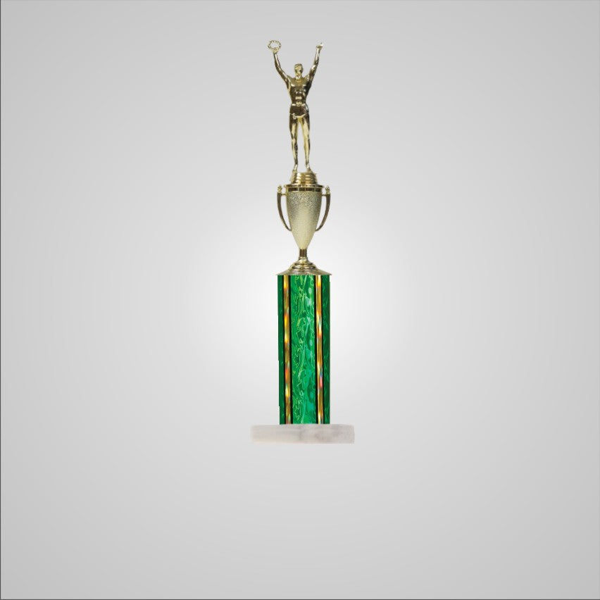 18.5" Trophy wide column with Cup