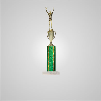 18.5" Trophy wide column with Cup