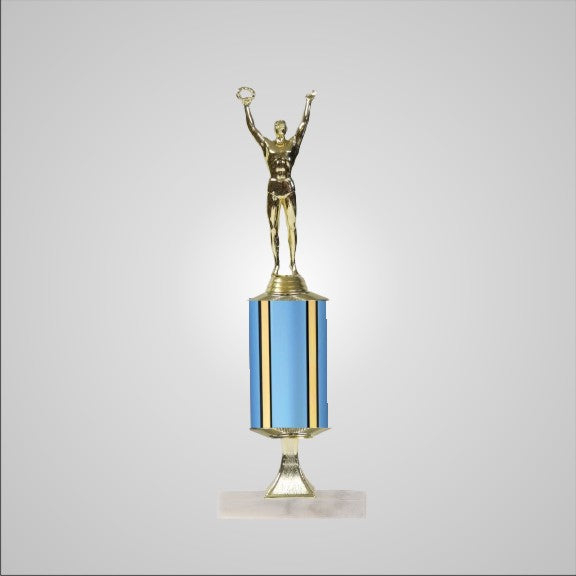 12" Trophy wide column with Riser