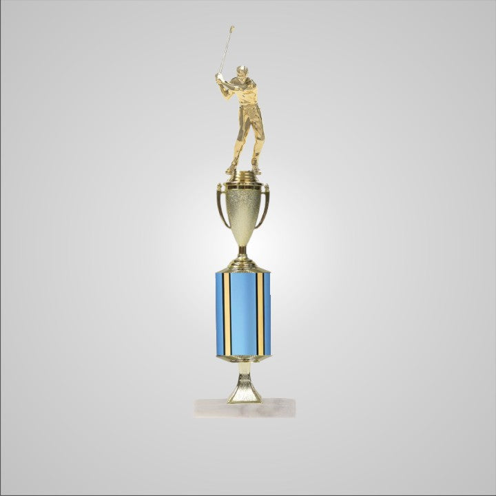 16.5" Trophy wide column with Riser and Cup