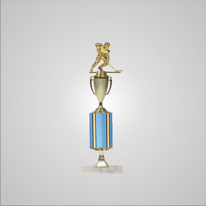 16.5" Trophy wide column with Riser and Cup