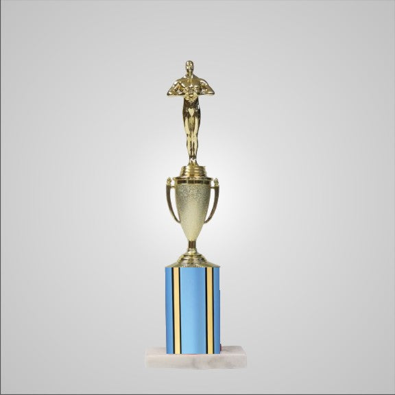 14.5" Trophy wide column with Cup