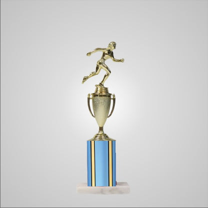 14.5" Trophy wide column with Cup