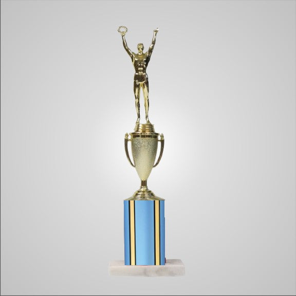 14.5" Trophy wide column with Cup