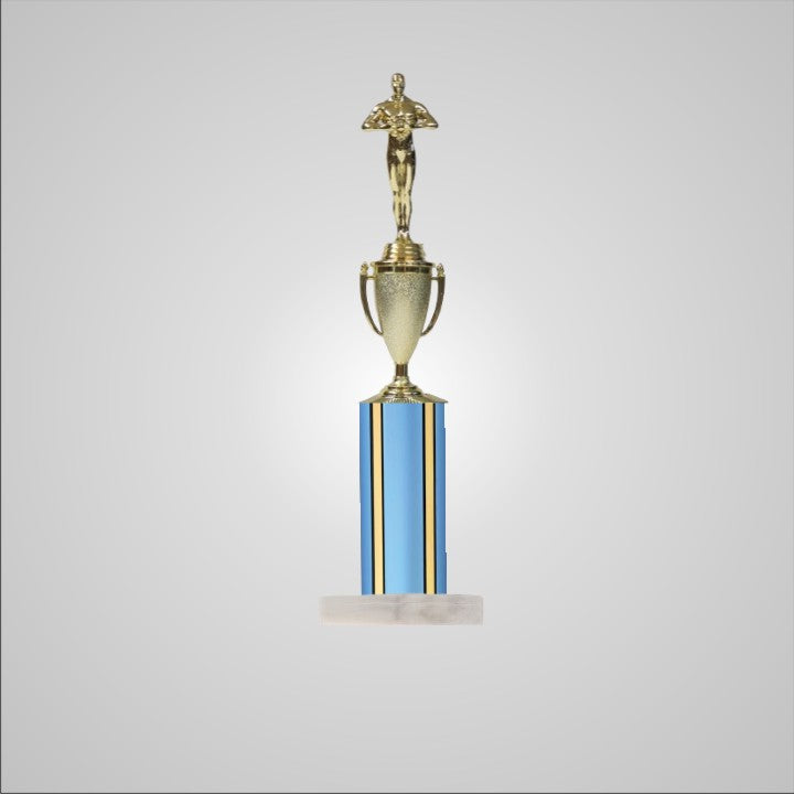 16.5" Trophy wide column with Cup