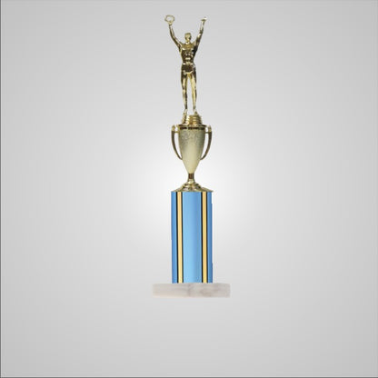 16.5" Trophy wide column with Cup