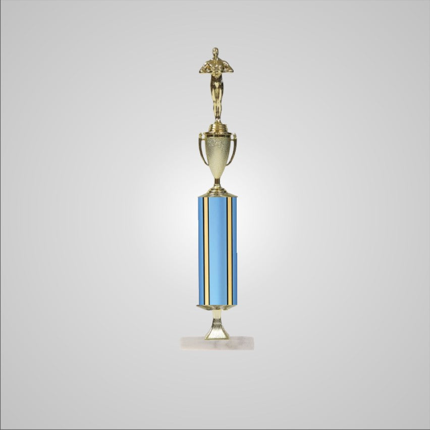 20.5" Trophy wide column with Riser and Cup