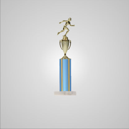 18.5" Trophy wide column with Cup
