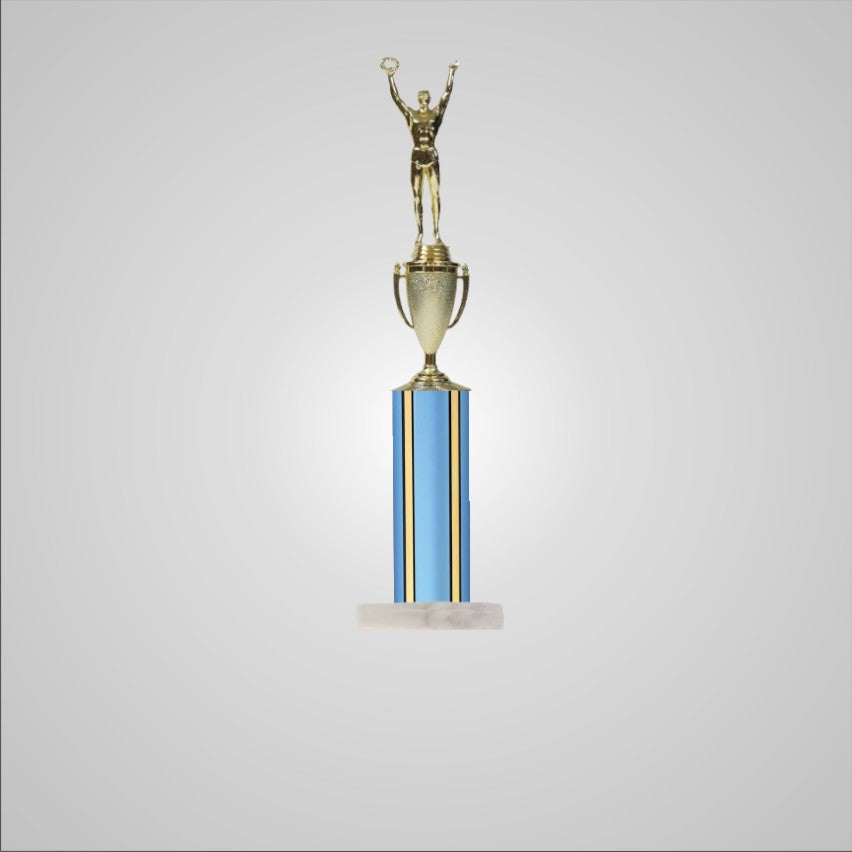 18.5" Trophy wide column with Cup