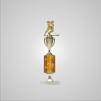 16.5" Trophy wide column with Riser and Cup