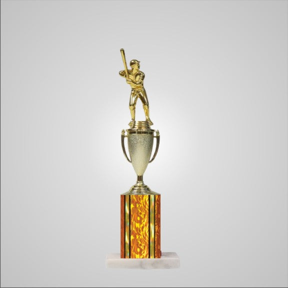 14.5" Trophy wide column with Cup