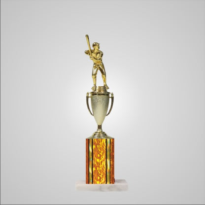 14.5" Trophy wide column with Cup