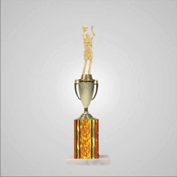 14.5" Trophy wide column with Cup
