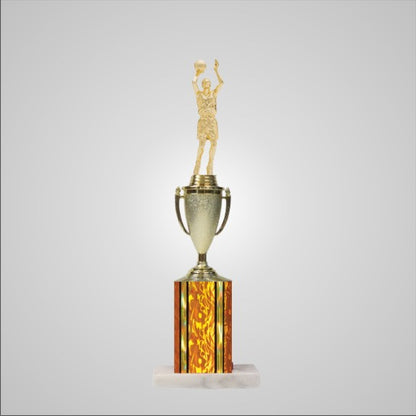 14.5" Trophy wide column with Cup