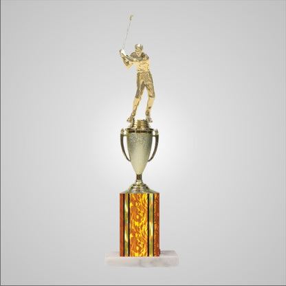 14.5" Trophy wide column with Cup