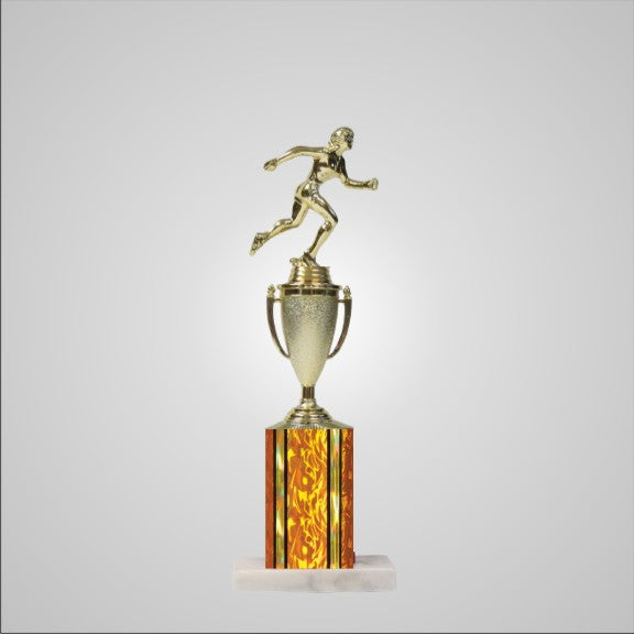 14.5" Trophy wide column with Cup