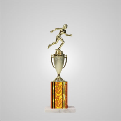 14.5" Trophy wide column with Cup