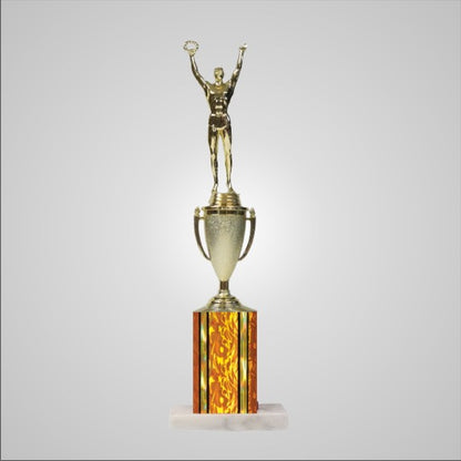 14.5" Trophy wide column with Cup