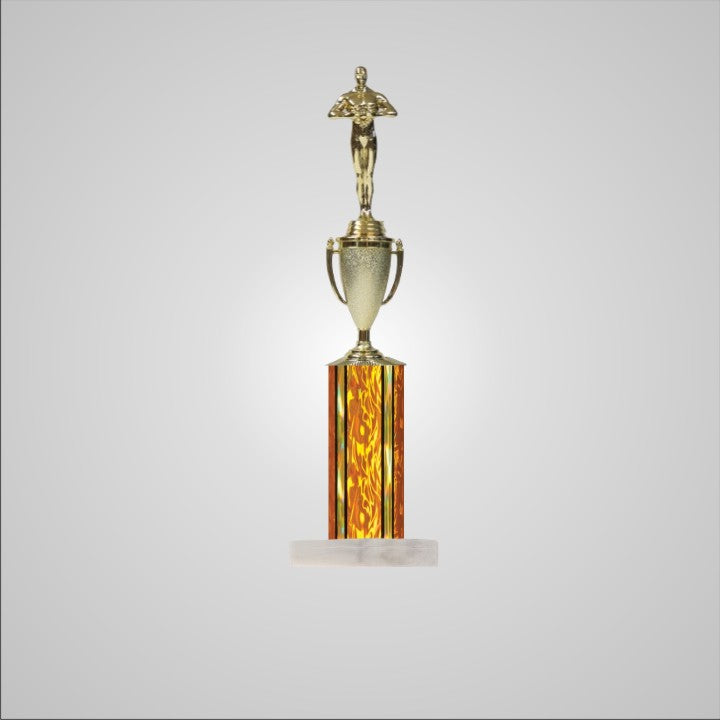 16.5" Trophy wide column with Cup