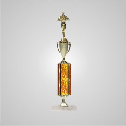 18.5" Trophy wide column with Riser and Cup