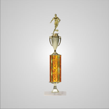 18.5" Trophy wide column with Riser and Cup