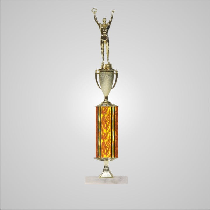 18.5" Trophy wide column with Riser and Cup