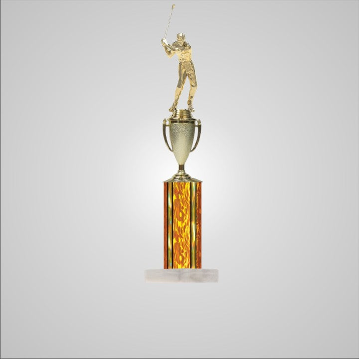 16.5" Trophy wide column with Cup