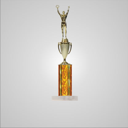 16.5" Trophy wide column with Cup