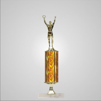 14" Trophy wide column with Riser