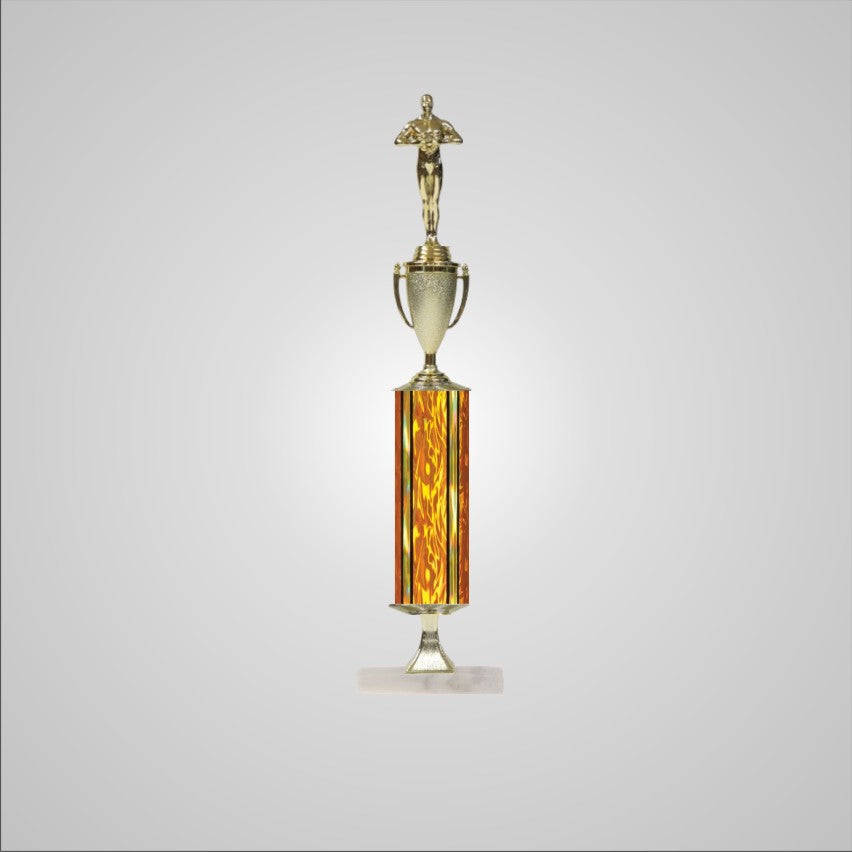 20.5" Trophy wide column with Riser and Cup