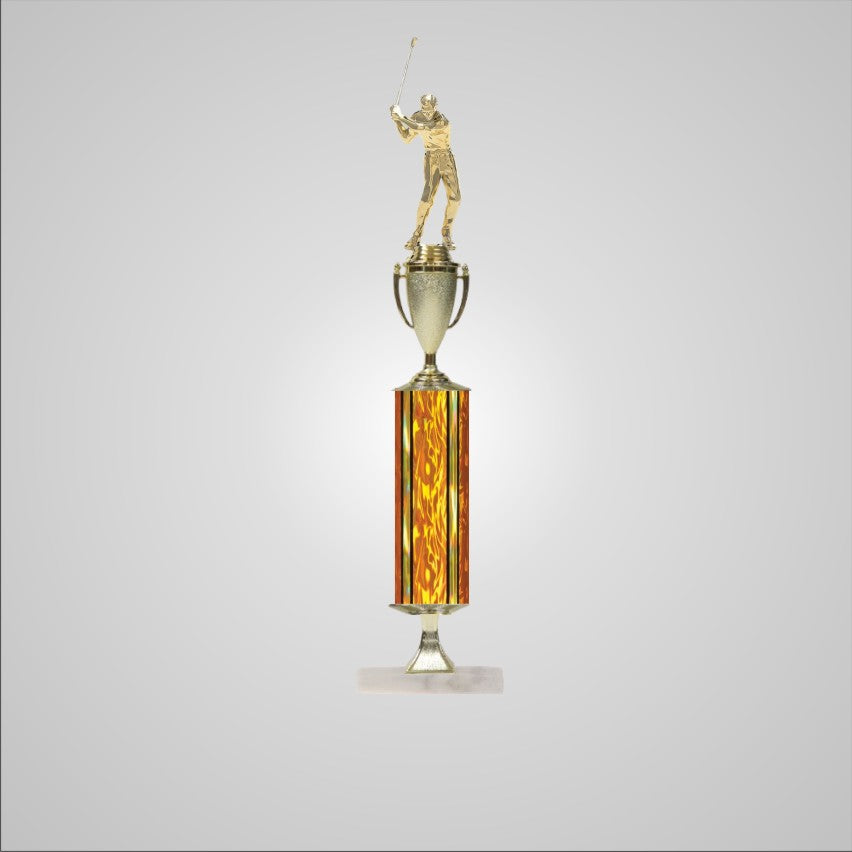 20.5" Trophy wide column with Riser and Cup