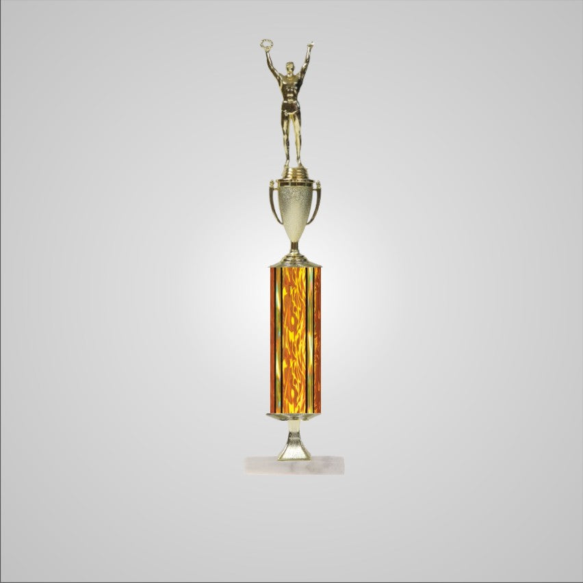 20.5" Trophy wide column with Riser and Cup