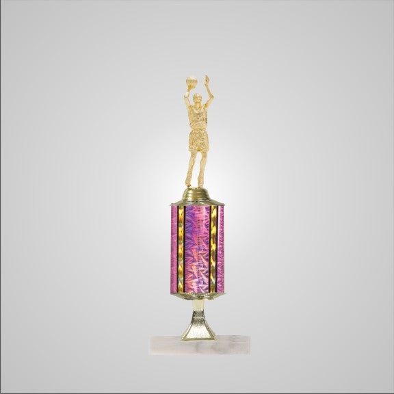 12" Trophy wide column with Riser