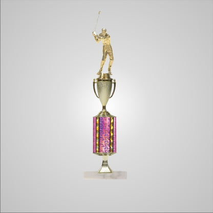 16.5" Trophy wide column with Riser and Cup