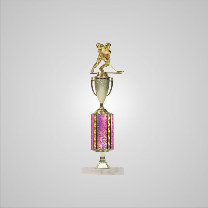 16.5" Trophy wide column with Riser and Cup