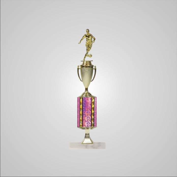 16.5" Trophy wide column with Riser and Cup