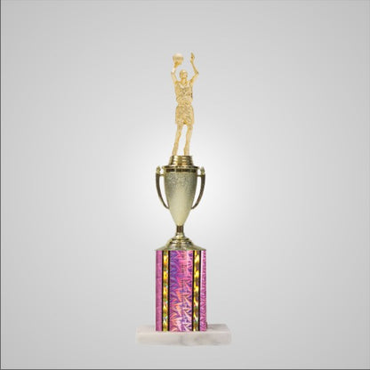 14.5" Trophy wide column with Cup