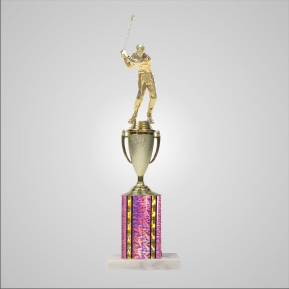 14.5" Trophy wide column with Cup