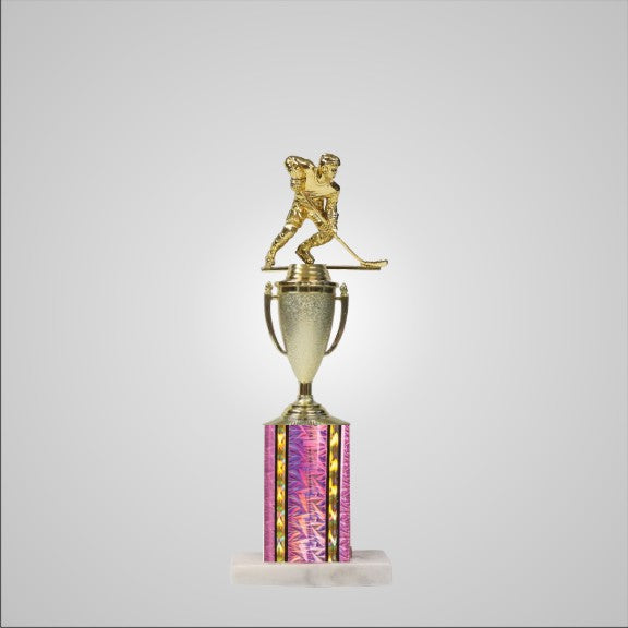 14.5" Trophy wide column with Cup