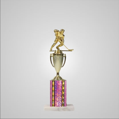 14.5" Trophy wide column with Cup