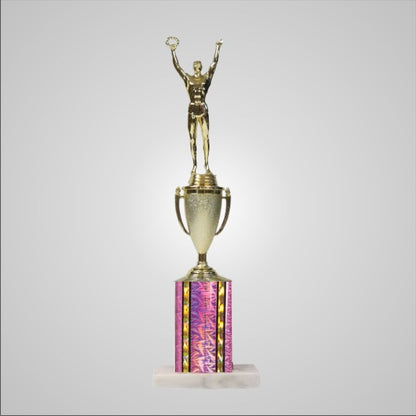 14.5" Trophy wide column with Cup