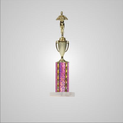16.5" Trophy wide column with Cup