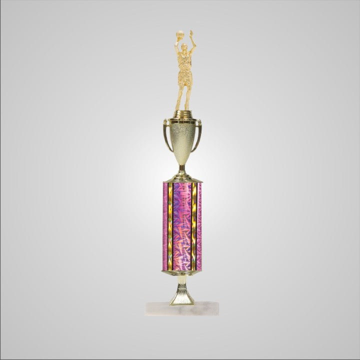 18.5" Trophy wide column with Riser and Cup