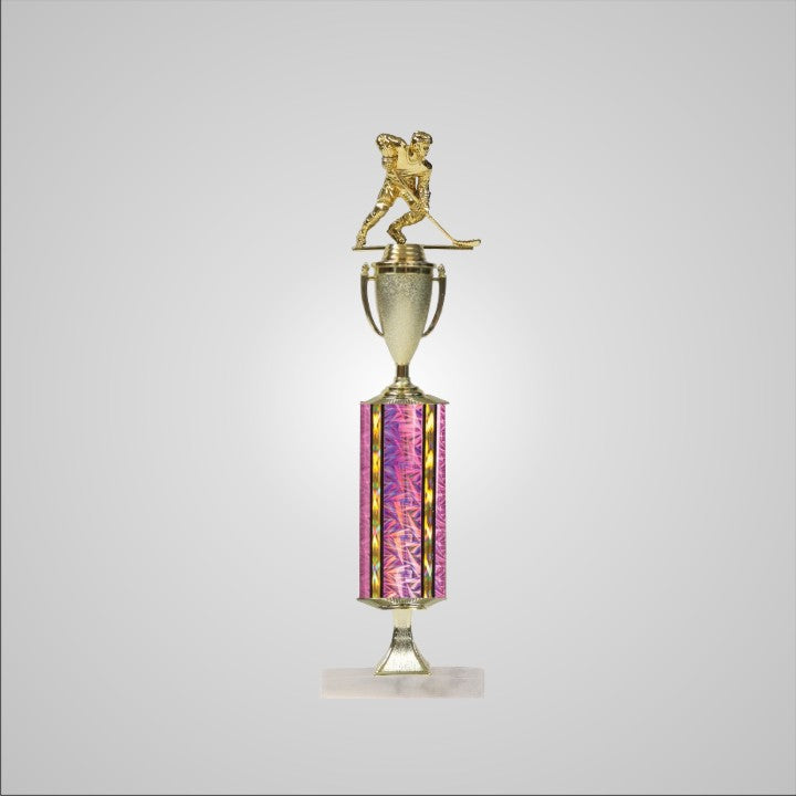 18.5" Trophy wide column with Riser and Cup